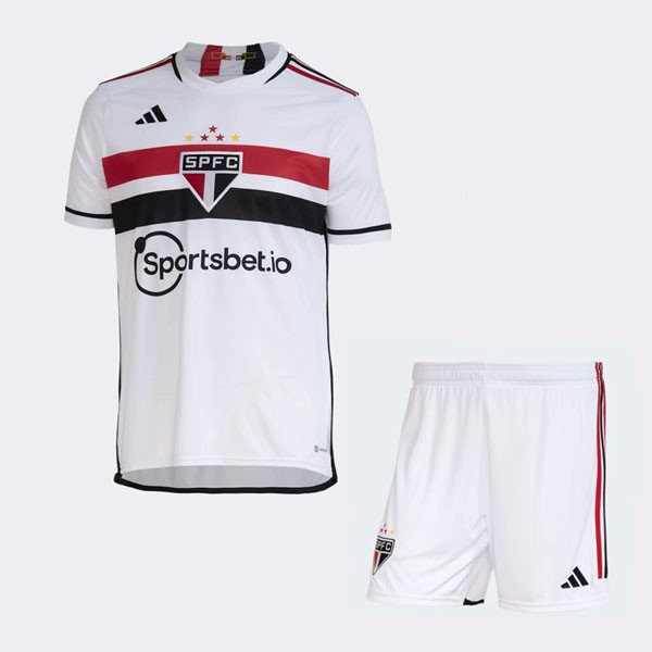 Camiseta Sao Paulo Primera equipo Niño 2023-24